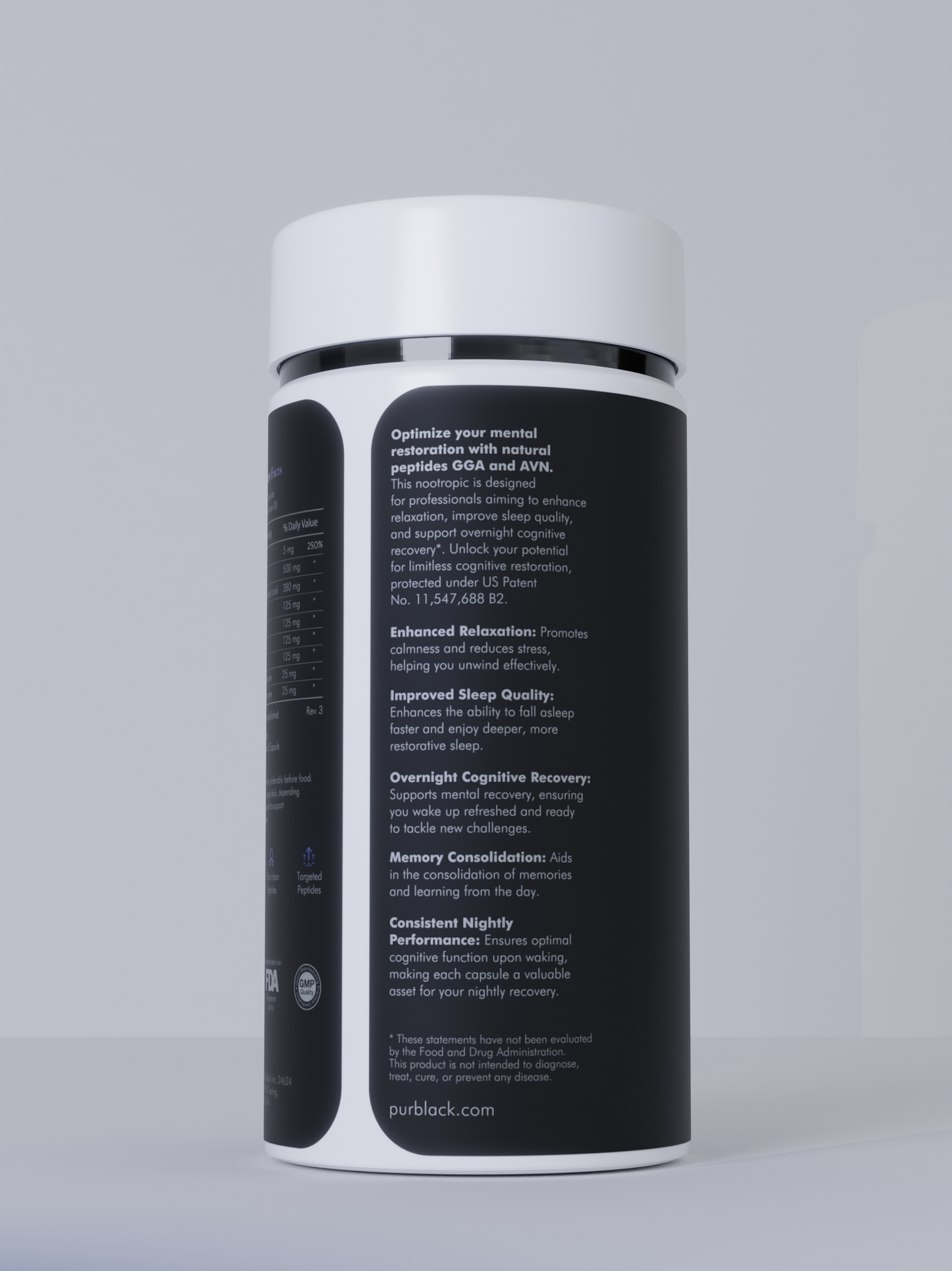 Brain PM Nootropic Peptide Capsules, 60 Count (30 Servings) Success