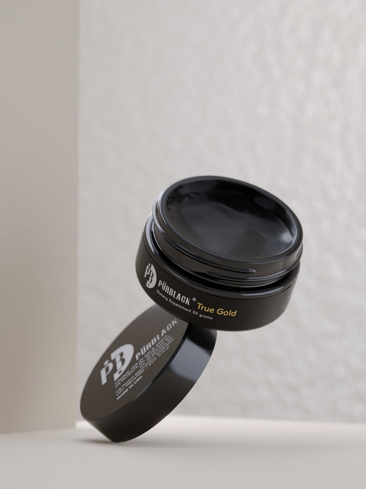 Pürblack Shilajit Live Resin with True Gold 555 PPM, 30 grams